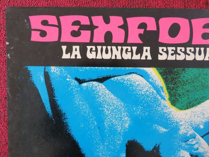 SEXFOBIA LA GIUNGLA / MARUHI SEI KYUFUSHO ITALIAN FOTOBUSTA POSTER PAMELA CAUN Movie posters