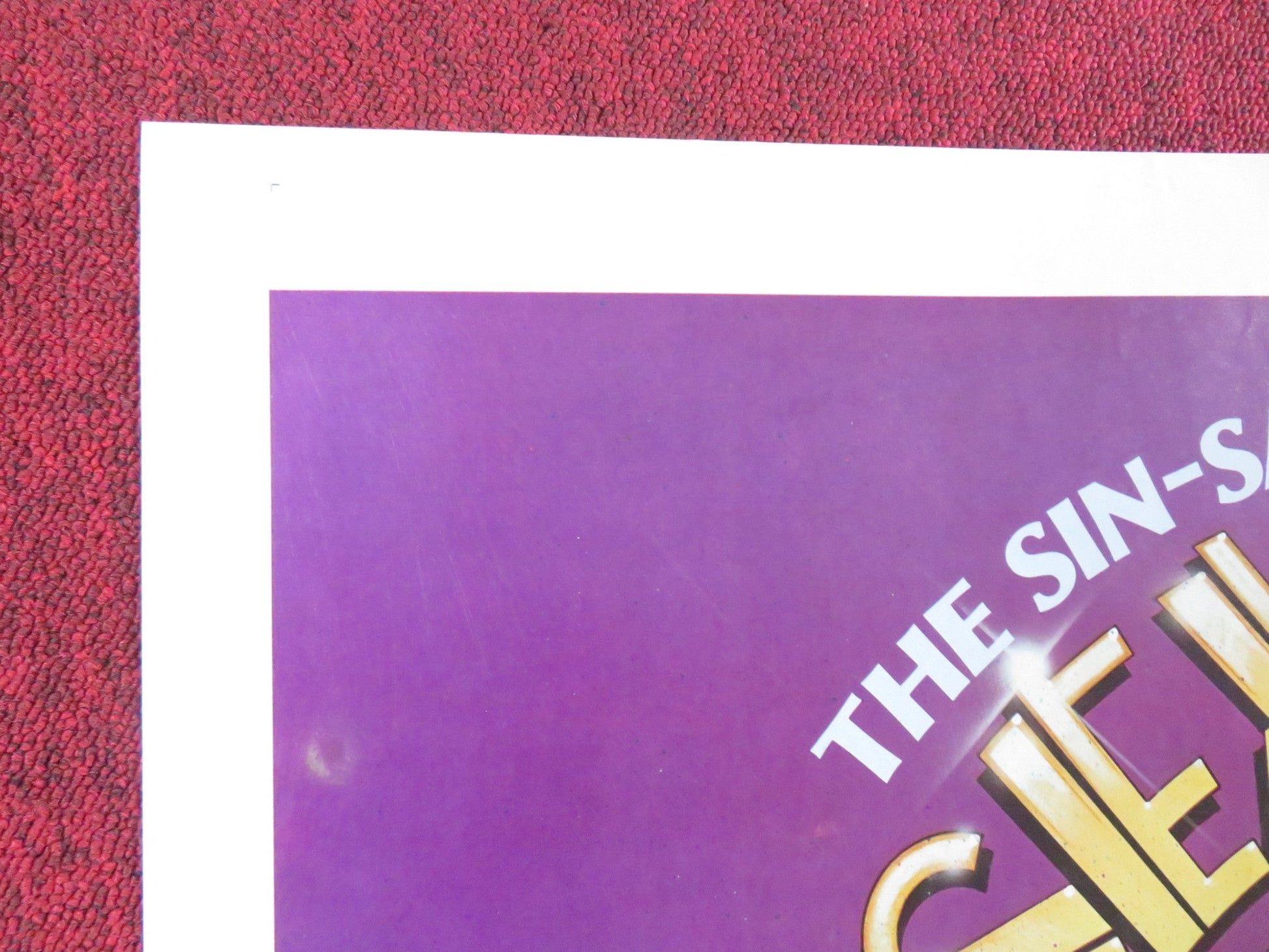 SEXTETTE FOLDED US ONE SHEET POSTER TIMOTHY DALTON RINGO STARR 1978 Rendezvous Cinema Movie posters