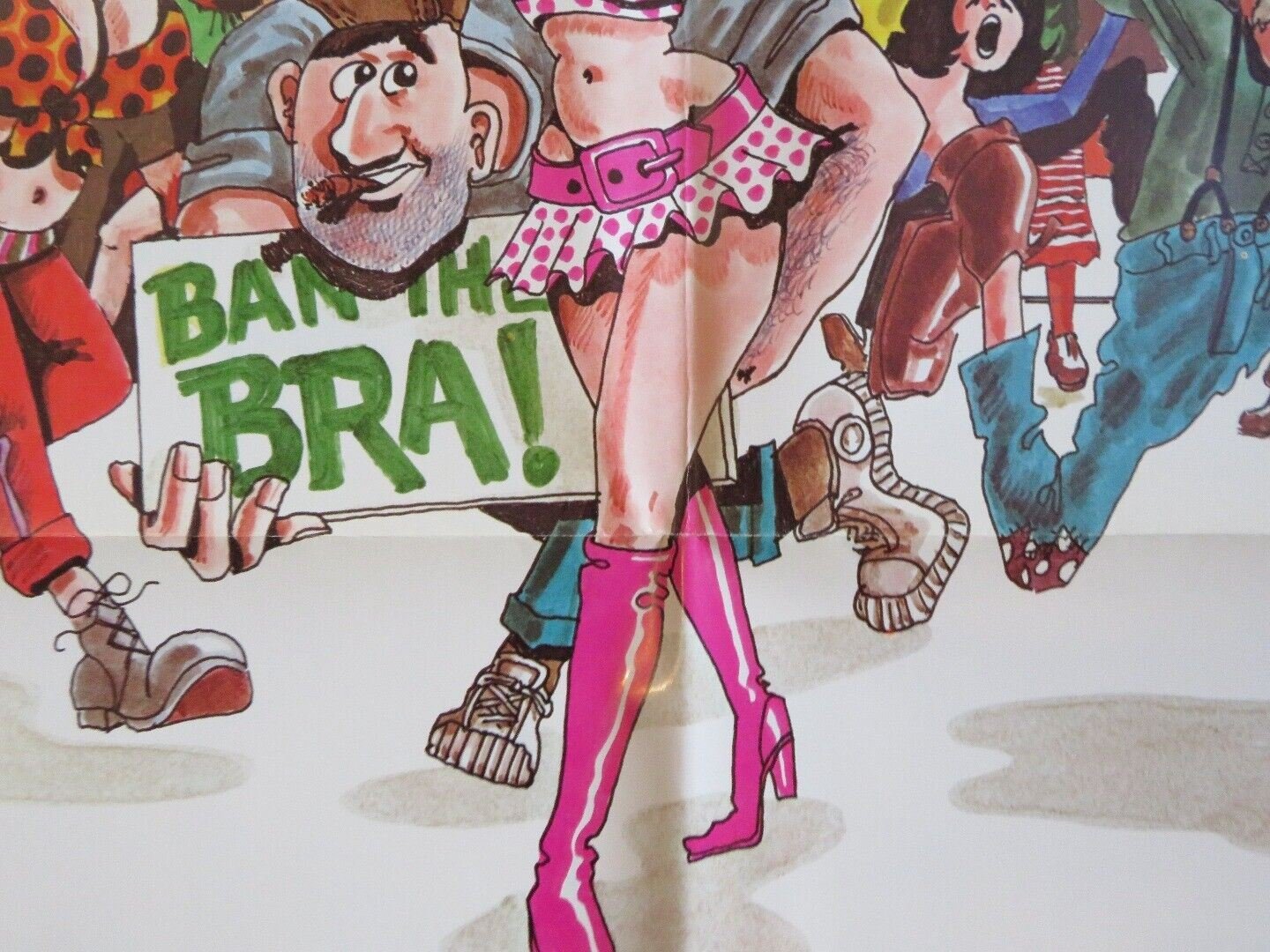 SEXUAL FREEDOM IN BROOKLYN FOLDED US ONE SHEET POSTER HARRY REEMS 1975 Movie posters