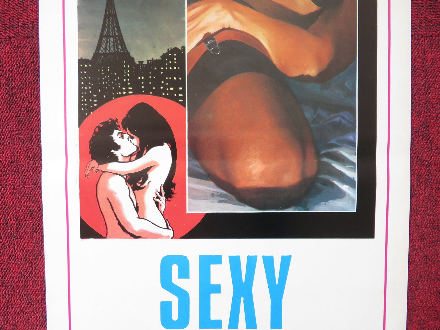 SEXY SCATENATE ITALIAN LOCANDINA POSTER PINKY QUEENY RICHARD LEMIEUVRE 1976 Rendezvous Cinema Movie posters