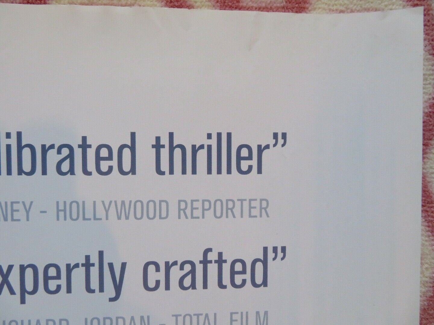 SHADOW DANCER QUAD (30"x 40") ROLLED POSTER ANDREA RISEBOROUGH CLIVE OWEN 2012 Rendezvous Cinema Movie posters