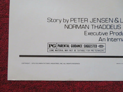 SHADOW OF THE HAWK FOLDED US ONE SHEET POSTER JAN MICHAEL VINCENT 1976 Movie posters