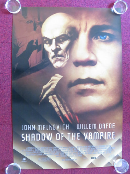 SHADOW OF THE VAMPIRE US ONE SHEET ROLLED POSTER MALKOVICH WILLEM DAFOE 2000 Rendezvous Cinema Movie posters