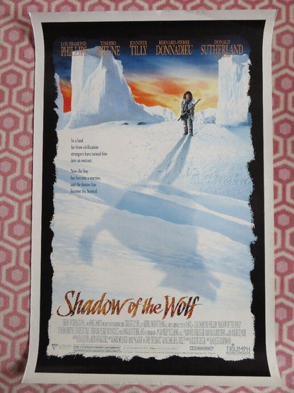 SHADOW OF THE WOLF ONE SHEET ROLLED POSTER TOSHIRO MIFUNE 1992 Movie posters
