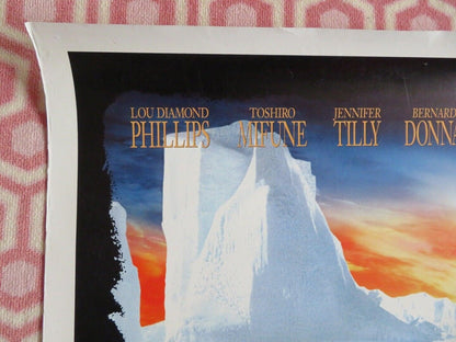 SHADOW OF THE WOLF ONE SHEET ROLLED POSTER TOSHIRO MIFUNE 1992 Movie posters