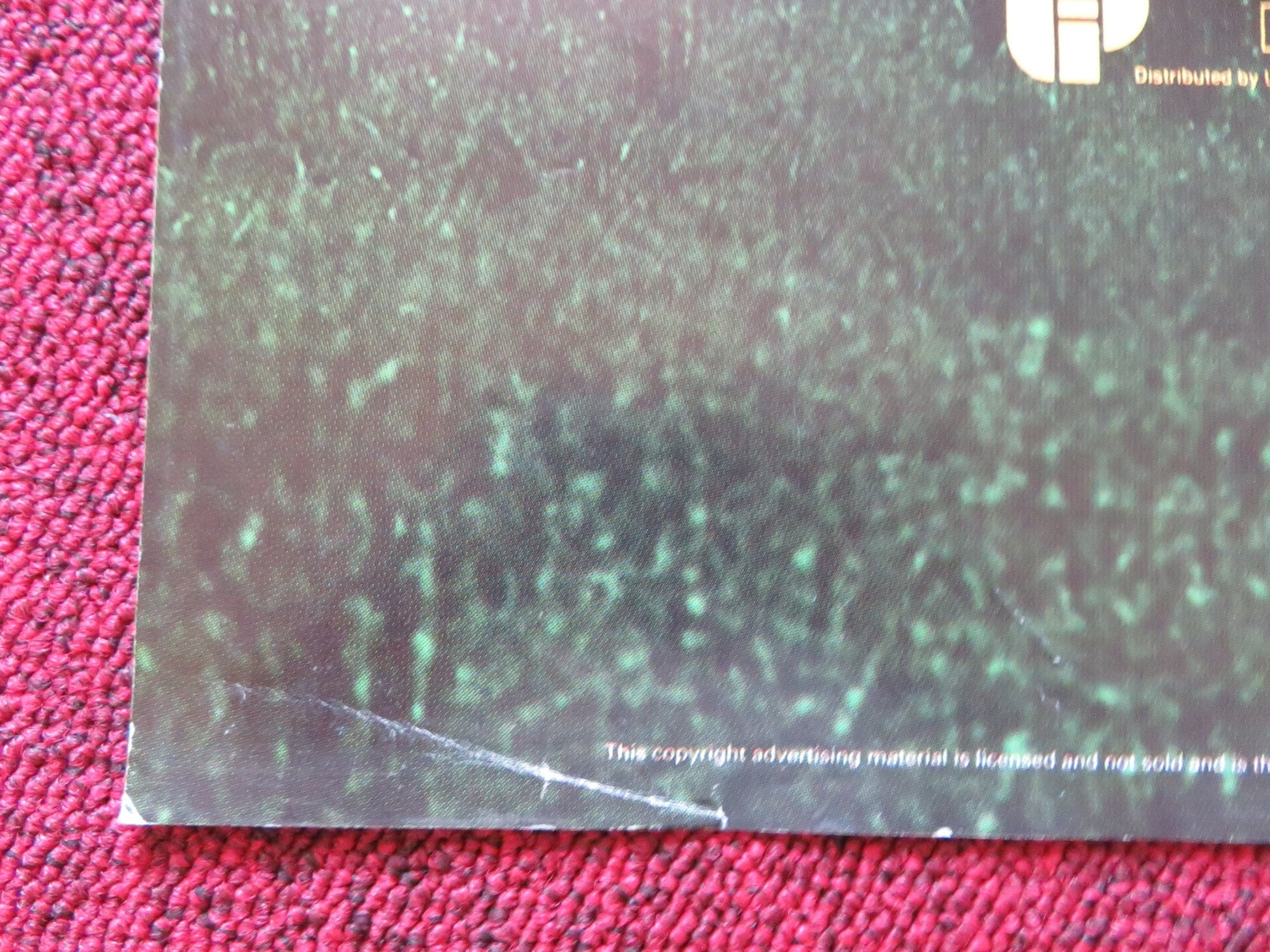 SHADOWLANDS QUAD POSTER FOLDED ANTHONY HOPKINS DEBRA WINGER 1993 Rendezvous Cinema Movie posters