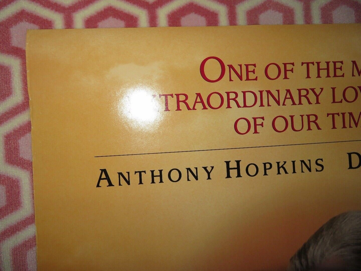 SHADOWLANDS US ONE SHEET ROLLED POSTER ANTHONY HOPKINS RICHARD ATTENBROUGH 1993 Movie posters