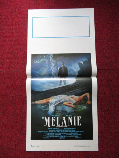 SHADOWS IN THE STORM ITALIAN LOCANDINA (27.5"x13") POSTER NED BEATTY 1988 Movie posters