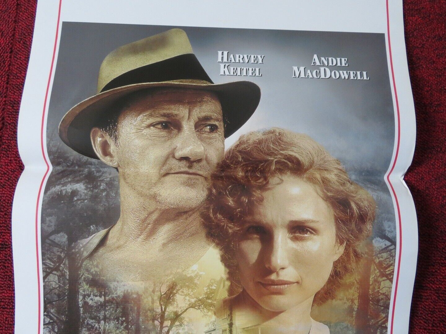 SHADRACH ITALIAN LOCANDINA (27.5"x13") POSTER HARVEY KEITEL ANDIE MACDOWELL '98 Movie posters