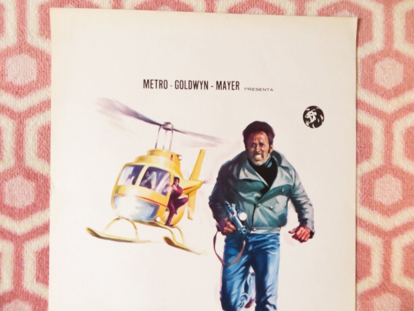 SHAFT COLPISCE ANCORA ITALIAN LOCANDINA (27.5"x13") POSTER R ROUNDTREE 1972 - Rendezvous Cinema