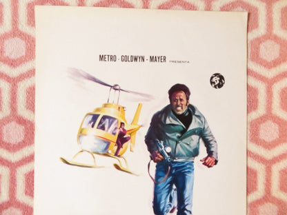 SHAFT COLPISCE ANCORA ITALIAN LOCANDINA (27.5"x13") POSTER R ROUNDTREE 1972 - Rendezvous Cinema