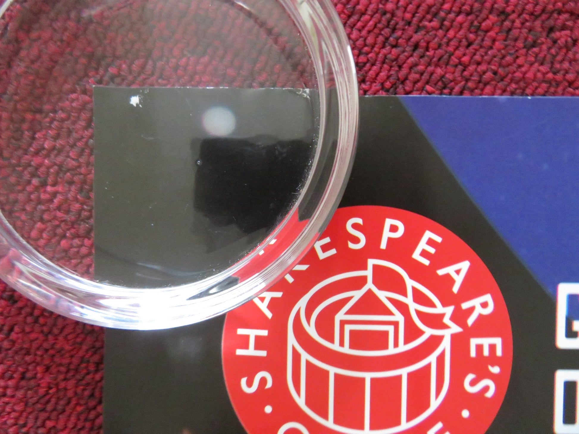 SHAKESPEARE'S GLOBE ON SCREEN - A UK QUAD (30"x 40") ROLLED POSTER RYLANCE 2013 Rendezvous Cinema Movie posters