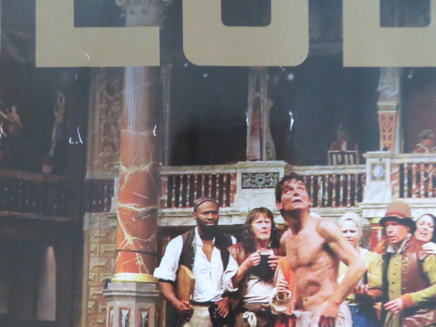 SHAKESPEARE'S GLOBE ON SCREEN - A UK QUAD (30"x 40") ROLLED POSTER RYLANCE 2013 Rendezvous Cinema Movie posters