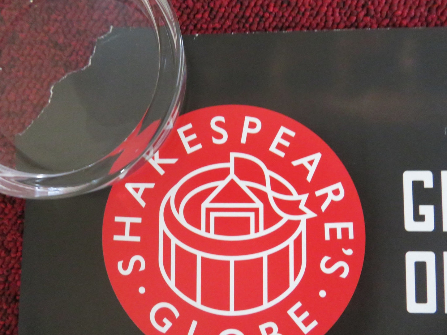 SHAKESPEARE'S GLOBE ON SCREEN - B UK QUAD ROLLED POSTER JAMIE PARKER 2014 Rendezvous Cinema Movie posters