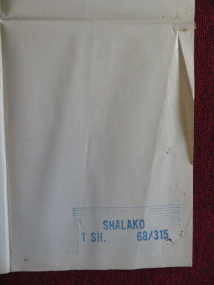 SHALAKO US ONE SHEET POSTER SEAN CONNERY BRIGITTE BARDOT 1968 - Rendezvous Cinema