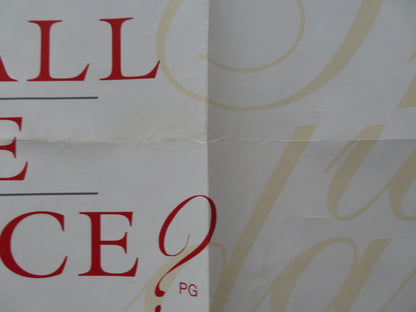 SHALL WE DANCE UK QUAD (30"x 40") ROLLED POSTER KOJI YAKUSHO T. KUSAKARI 1997 Rendezvous Cinema Movie posters