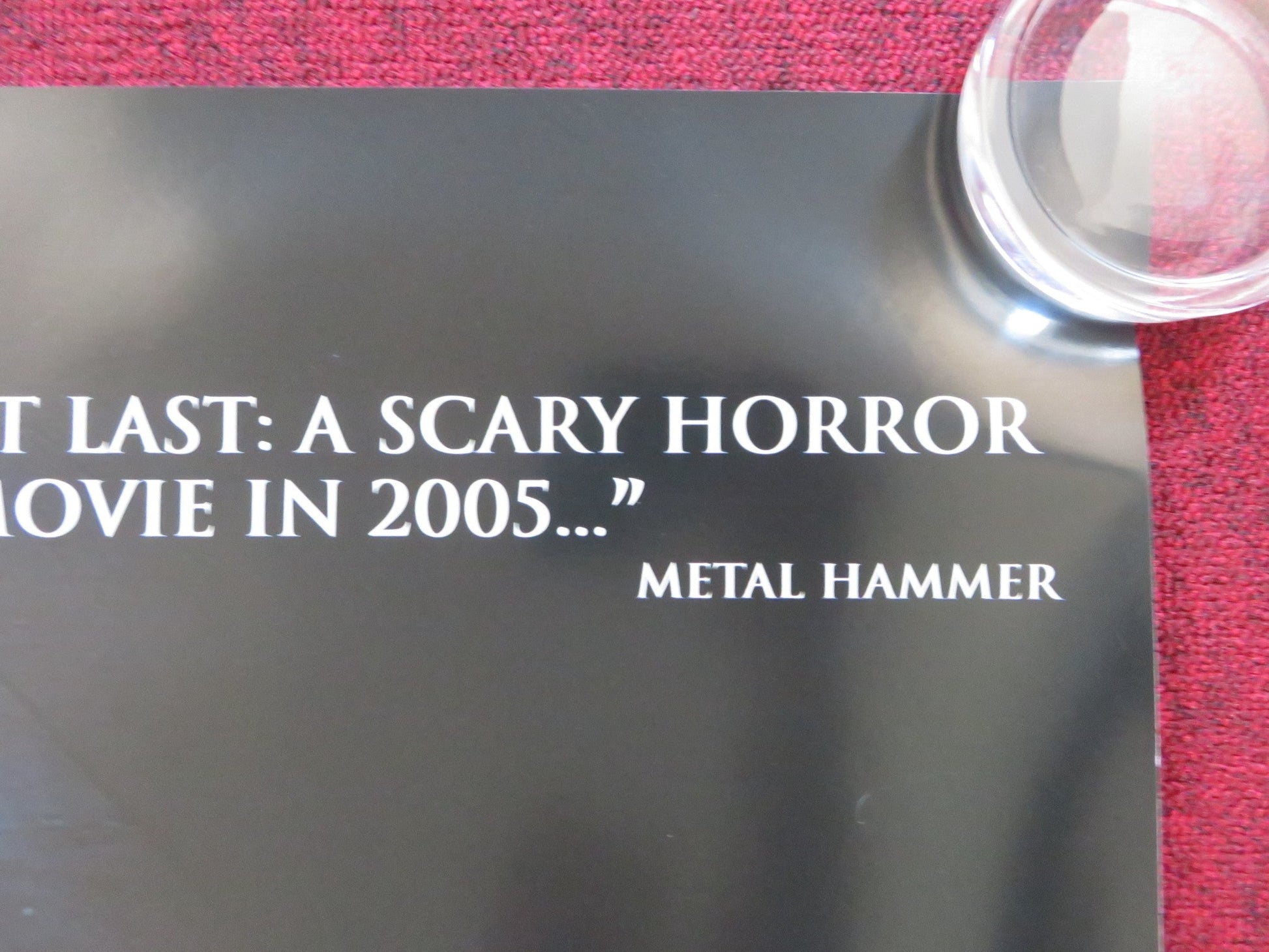 SHALLOW GROUND UK QUAD (30"x 40") ROLLED POSTER TIMOTHY V. MURPHY 2004 Rendezvous Cinema Movie posters