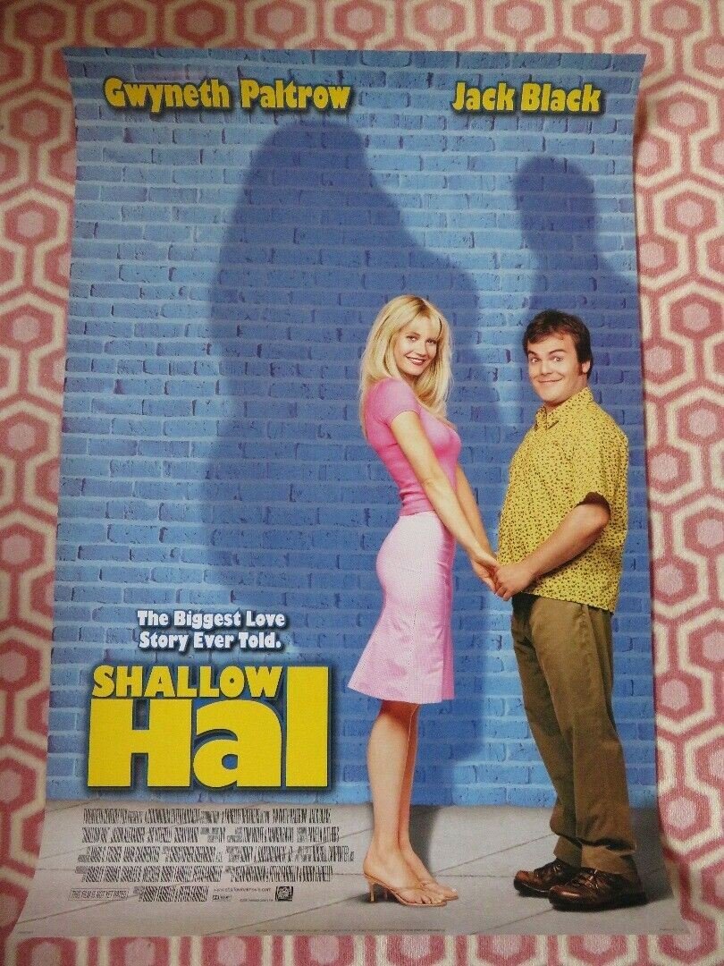 SHALLOW HALL VERSION A US ONE SHEET ROLLED POSTER JACK BLACK G PALTROW 2001 Movie posters