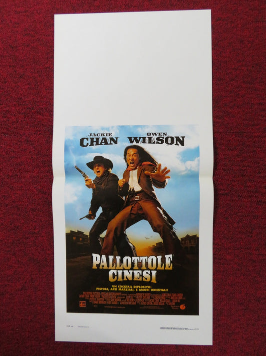 SHANGHAI NOON ITALIAN LOCANDINA POSTER JACKIE CHAN OWEN WILSON 2000 Rendezvous Cinema Movie posters