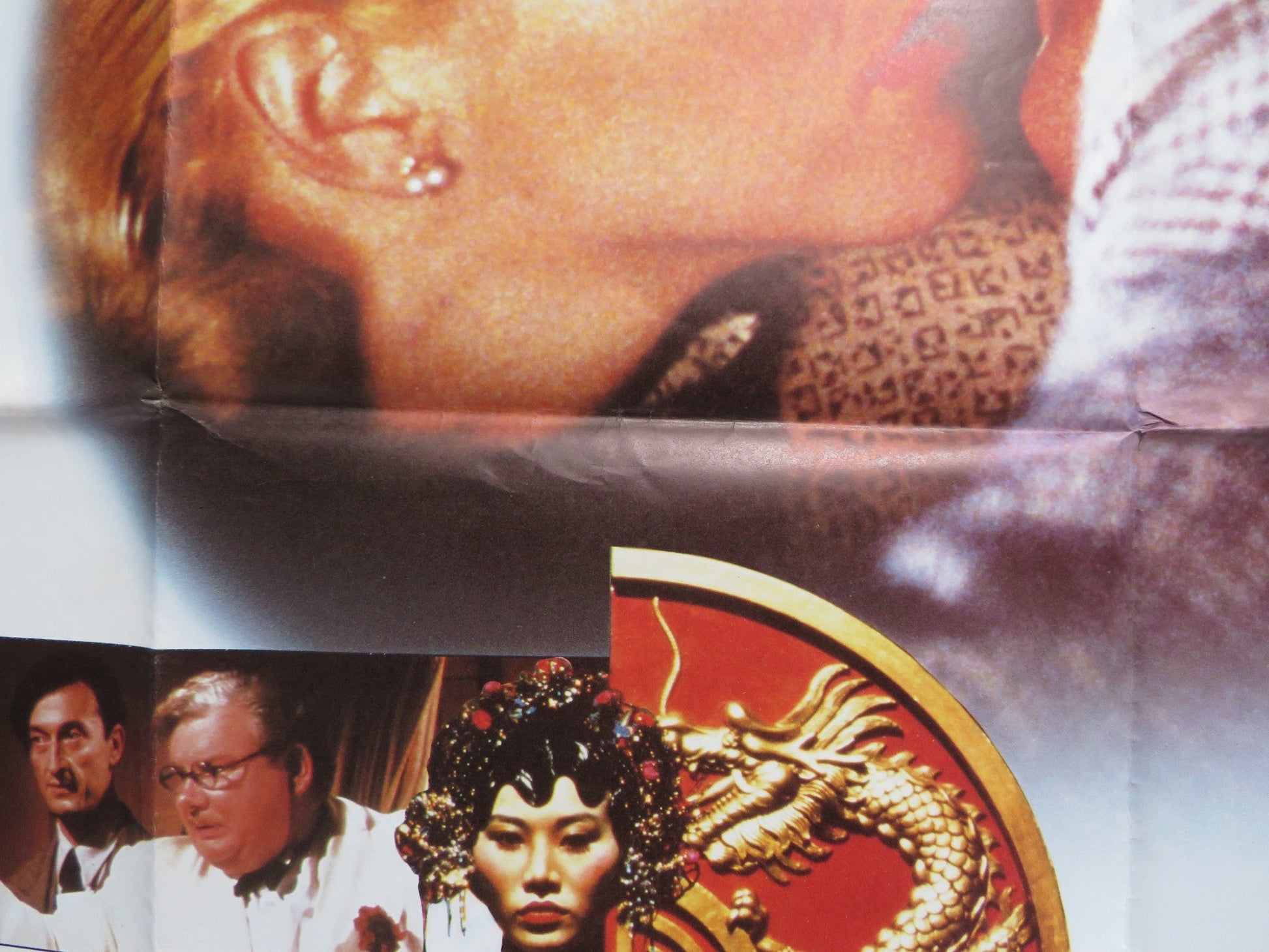 SHANGHAI SURPRISE UK QUAD POSTER FOLDED SEAN PENN MADONNA 1986 Rendezvous Cinema Movie posters