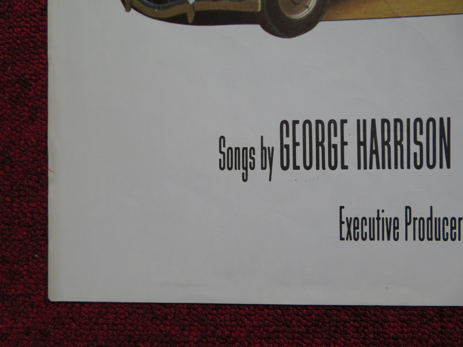 SHANGHAI SURPRISE UK QUAD POSTER FOLDED SEAN PENN MADONNA 1986 Rendezvous Cinema Movie posters