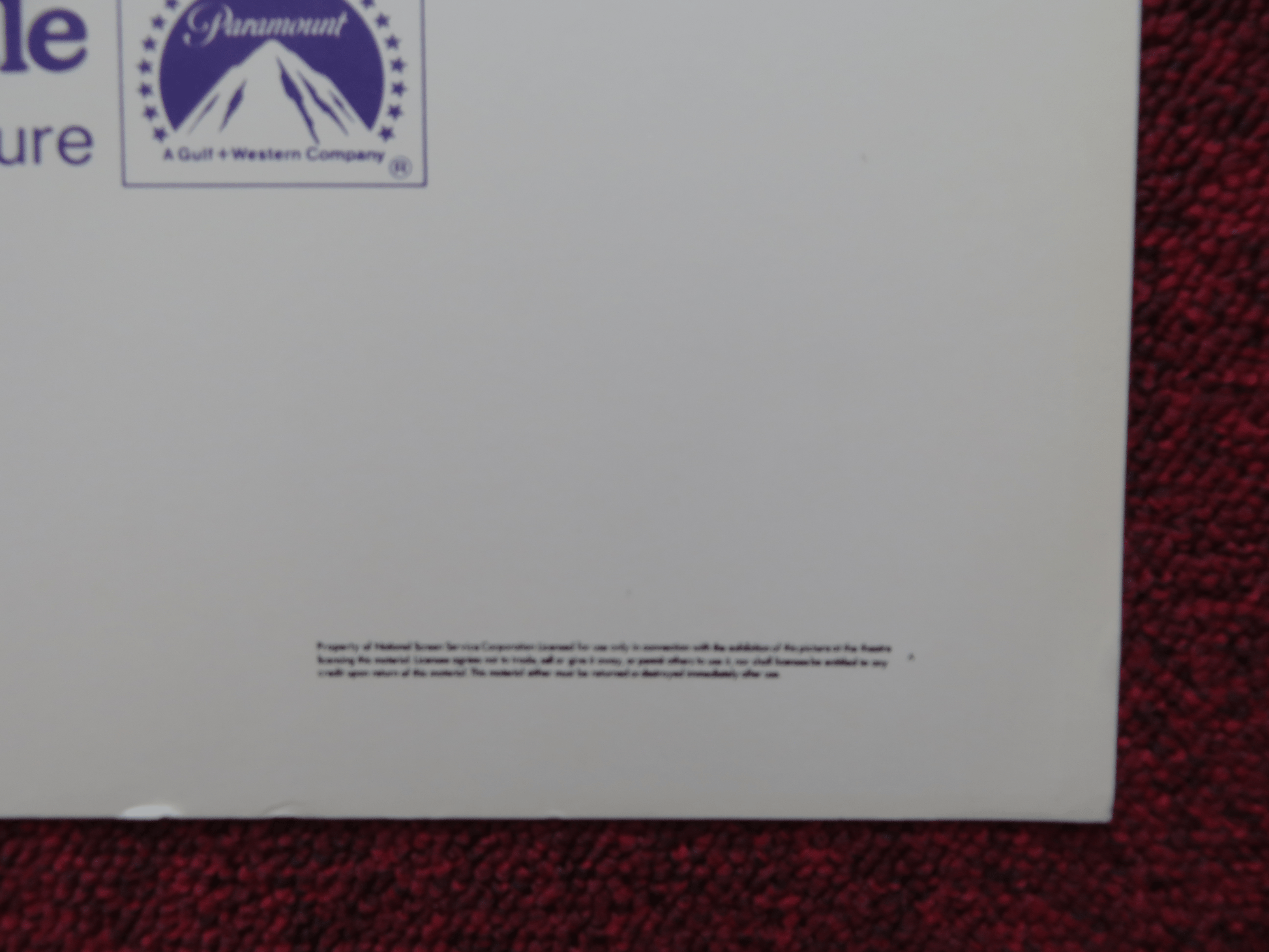 SHANKS US HALF SHEET (22"x 28") POSTER MARCEL MARCEAU PHILIPPE CLAY 1974 Rendezvous Cinema Movie posters