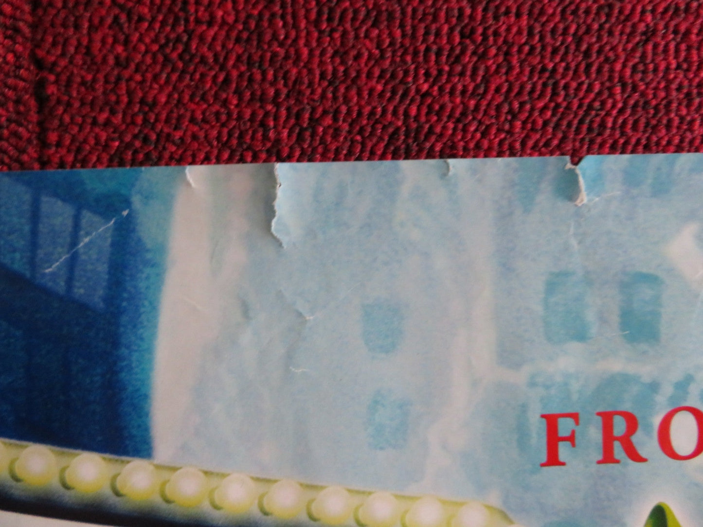 SHARK TALE - B UK QUAD (30"x 40") ROLLED POSTER WILL SMITH ROBERT DE NIRO 2004 Rendezvous Cinema Movie posters