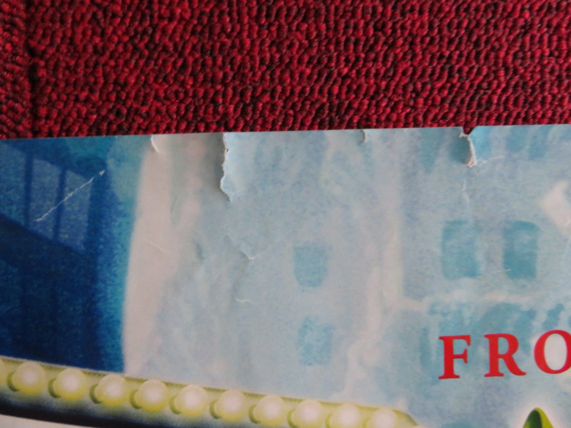 SHARK TALE - B UK QUAD (30"x 40") ROLLED POSTER WILL SMITH ROBERT DE NIRO 2004 Rendezvous Cinema Movie posters