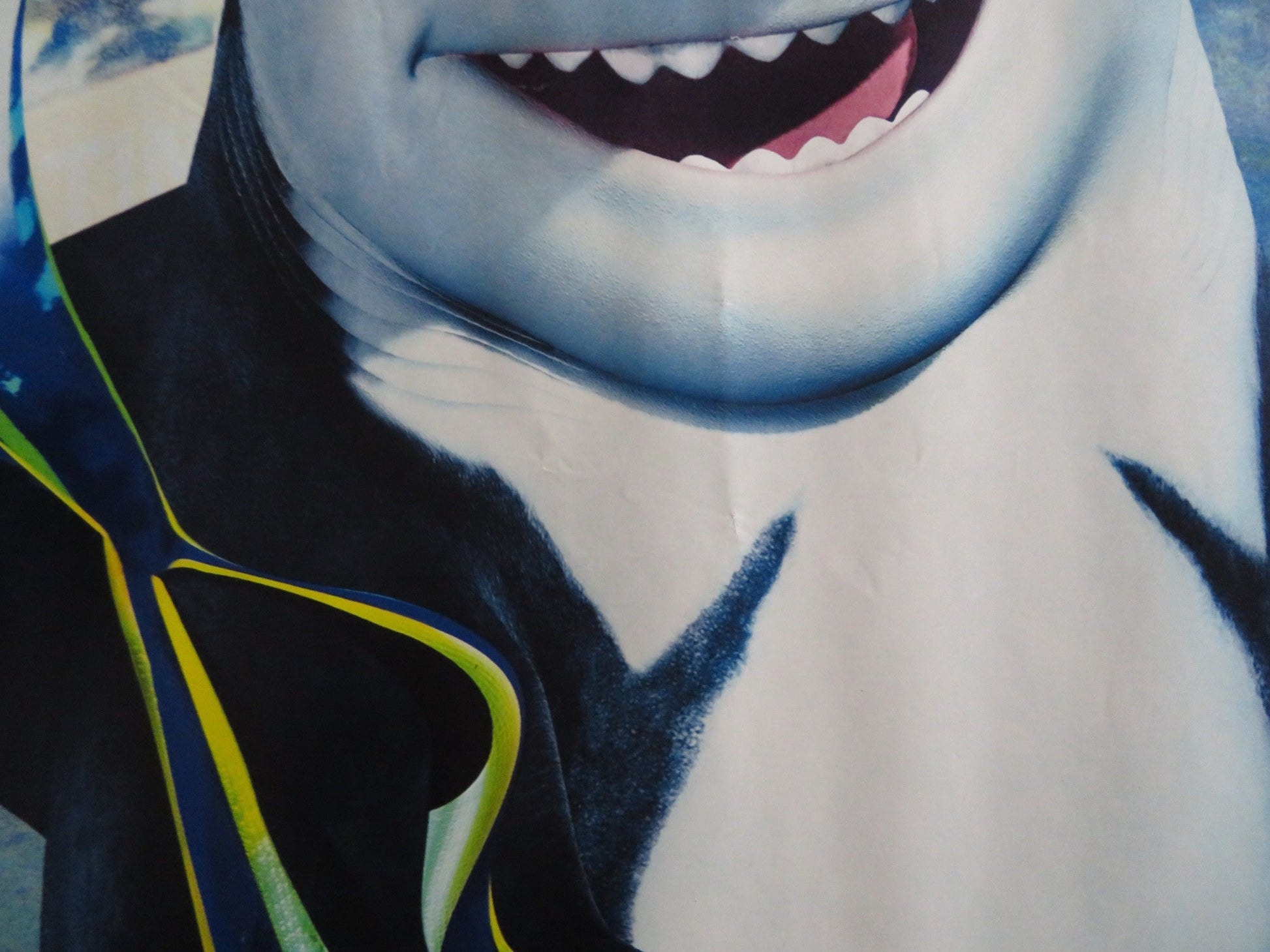 SHARK TALE - B UK QUAD (30"x 40") ROLLED POSTER WILL SMITH ROBERT DE NIRO 2004 Rendezvous Cinema Movie posters