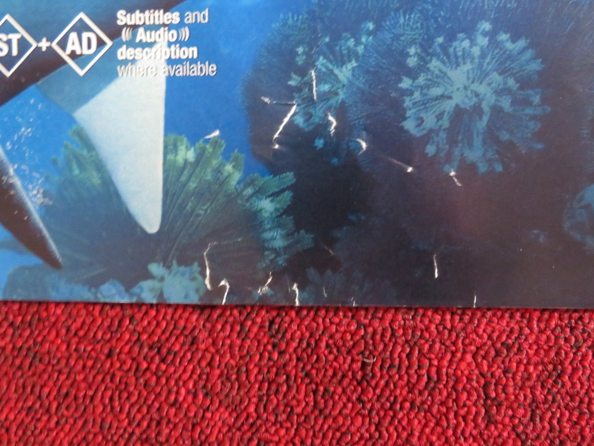 SHARK TALE - B UK QUAD (30"x 40") ROLLED POSTER WILL SMITH ROBERT DE NIRO 2004 Rendezvous Cinema Movie posters