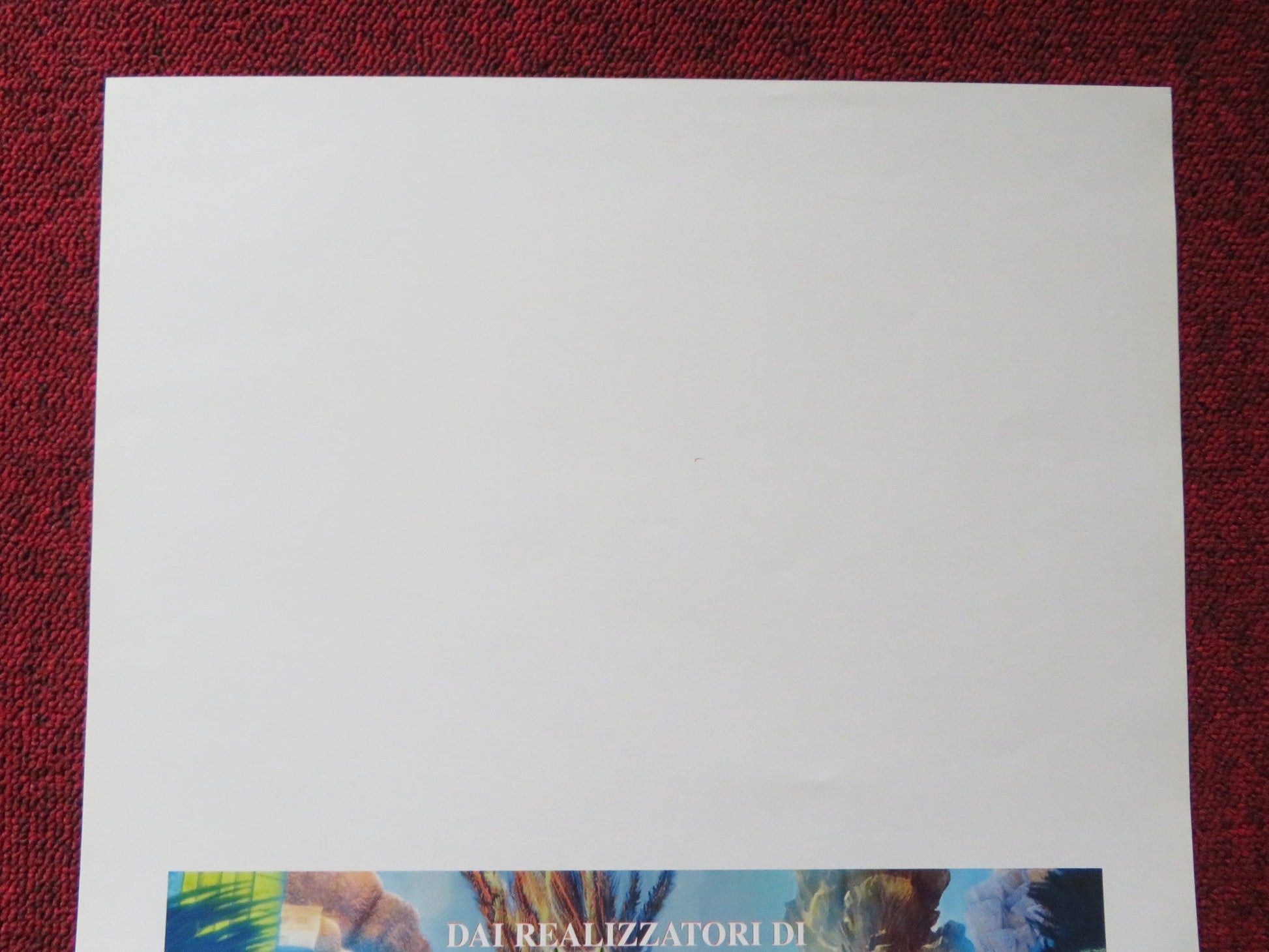 SHARK TALE ITALIAN LOCANDINA POSTER WILL SMITH ROBERT DE NIRO 2004 Rendezvous Cinema Movie posters