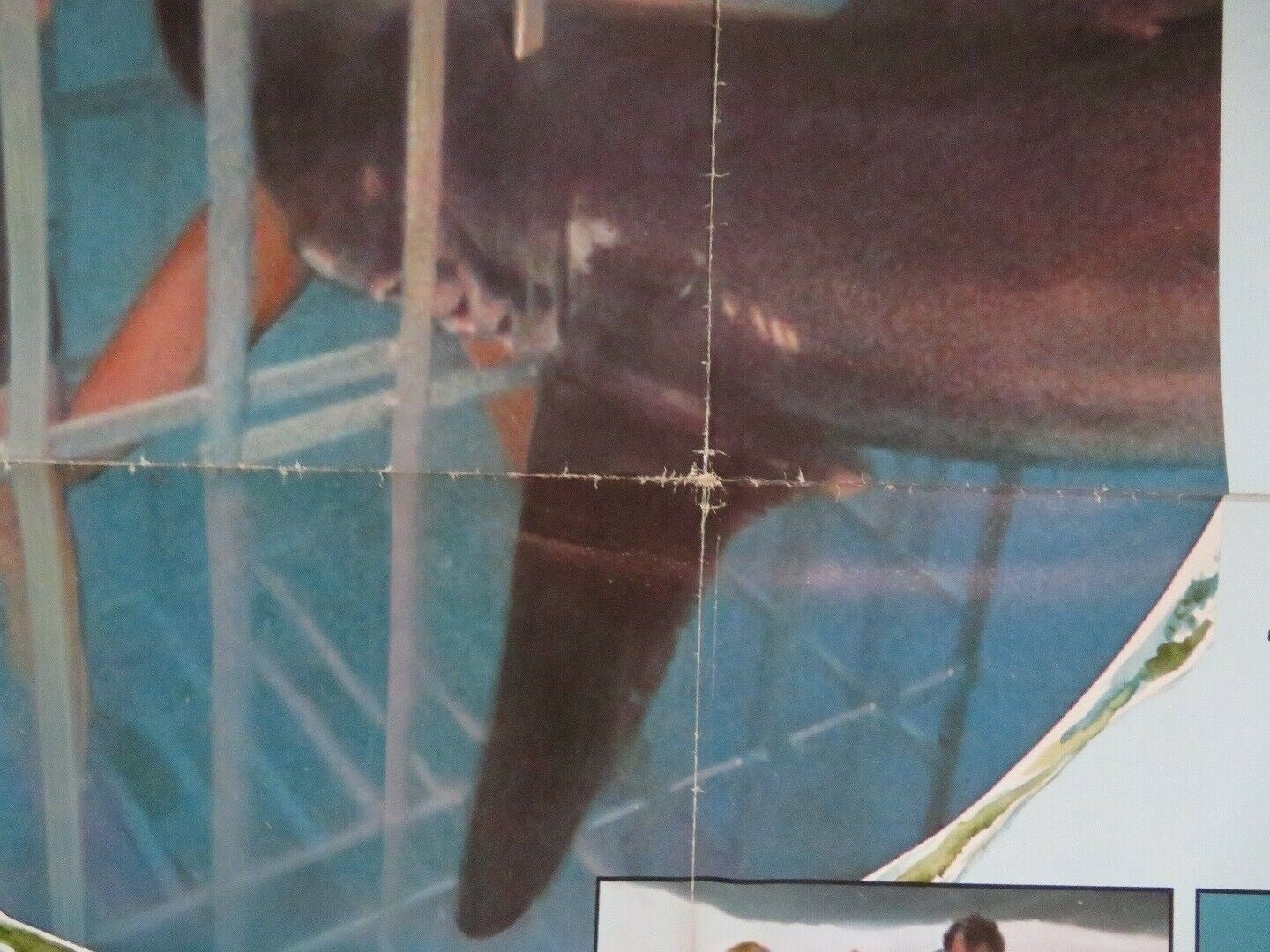 SHARKS' TREASURE ADVANCED US ONE SHEET POSTER CORNEL WLIDE 1975 Movie posters