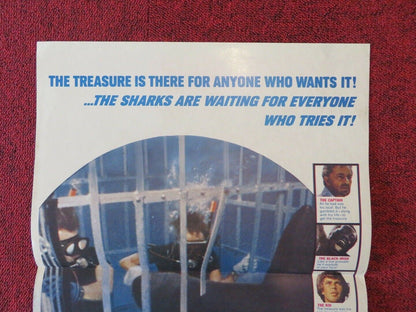 SHARKS TREASURE FOLDED AUSTRALIAN DAYBILL POSTER Cornel Wilde Yaphet Kotto '75 Movie posters