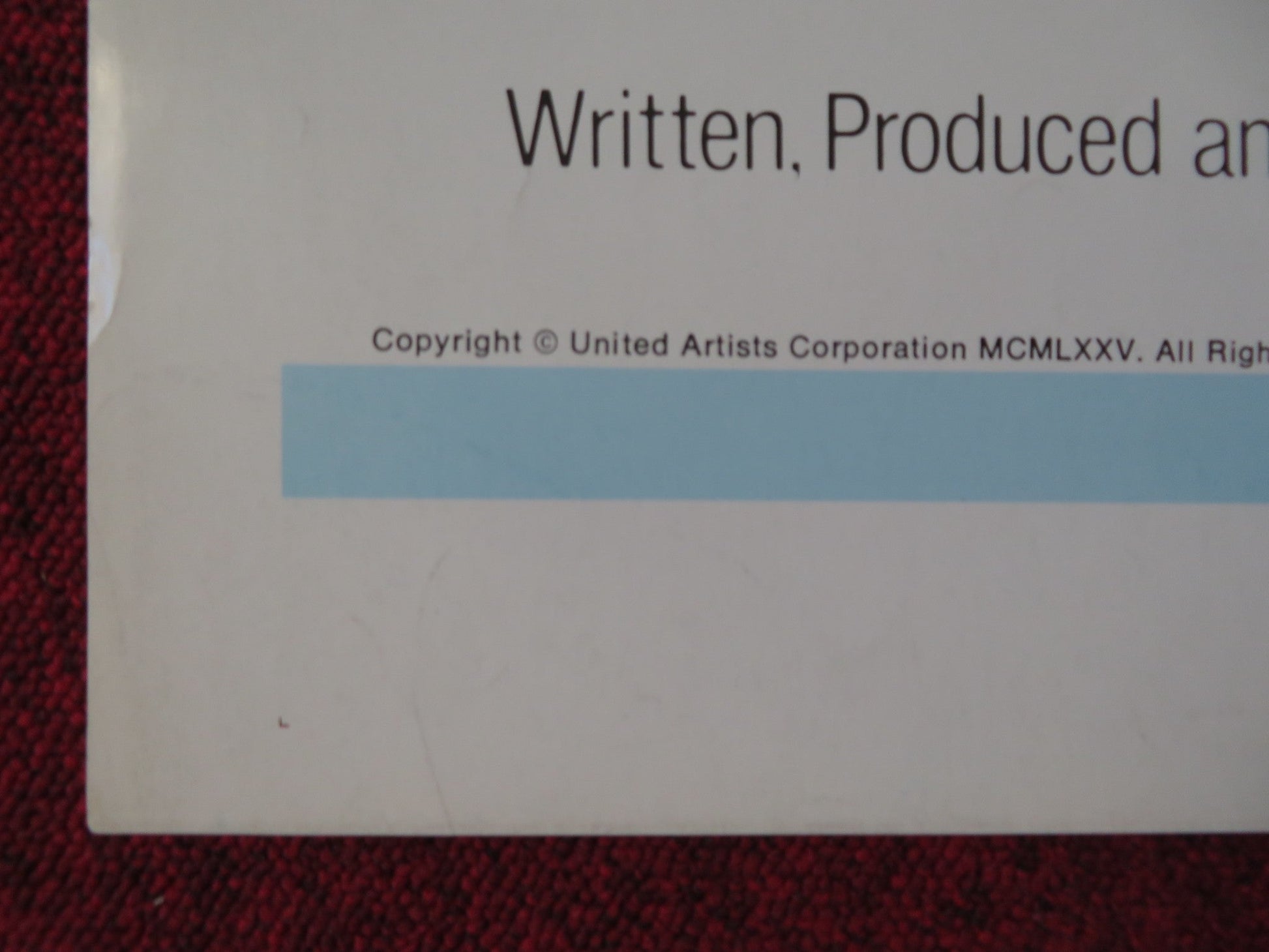 SHARKS TREASURE FOLDED US ONE SHEET POSTER CORNEL WILDE YAPHET KOTTO 1975 Rendezvous Cinema Movie posters