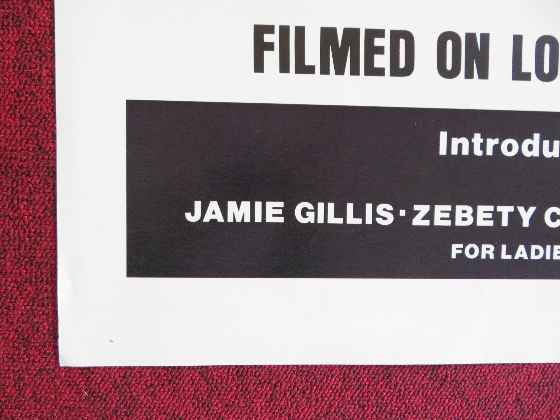 SHARON US TRI FOLDED ONE SHEET ROLLED POSTER JEAN JENNINGS SHARON SANDERS 1977 Rendezvous Cinema Movie posters