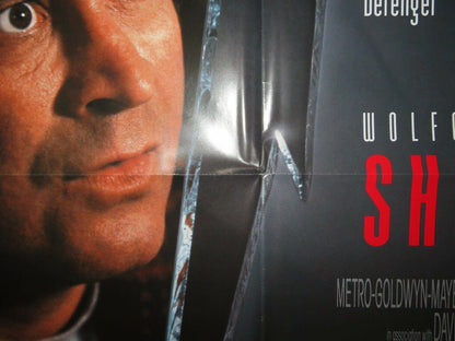 SHATERED US ONE SHEET POSTER TOM BERENGER BOB HOSKINS 1991 Movie posters