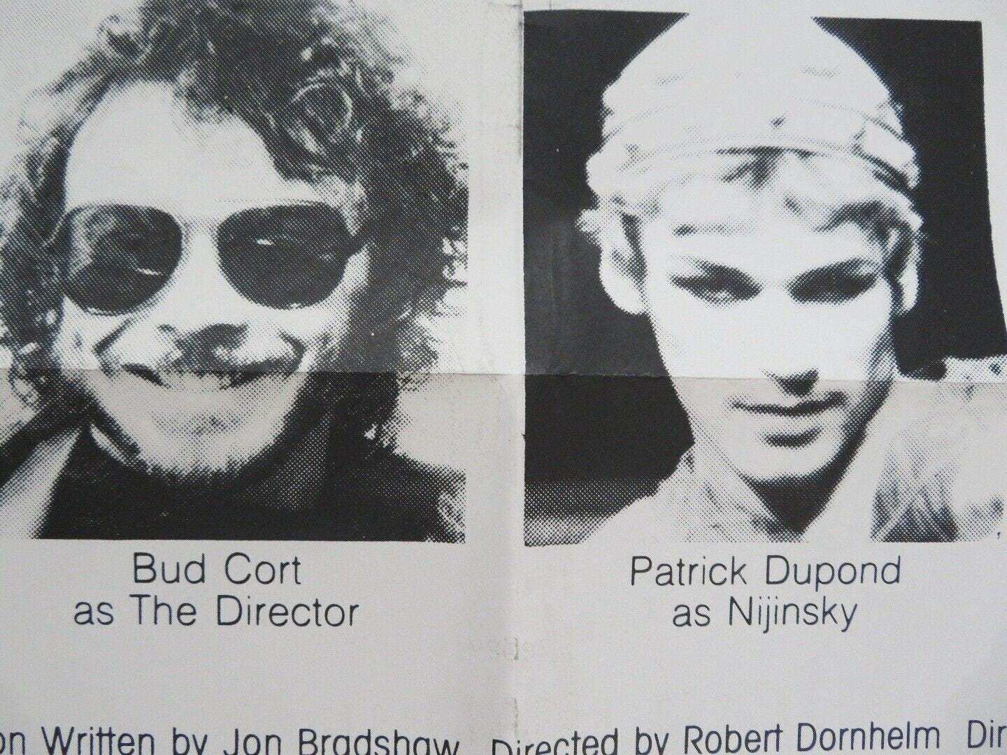 SHE DANCES ALONE FOLDED US ONE SHEET POSTER MAX VON SYDOW 1981 - Rendezvous Cinema