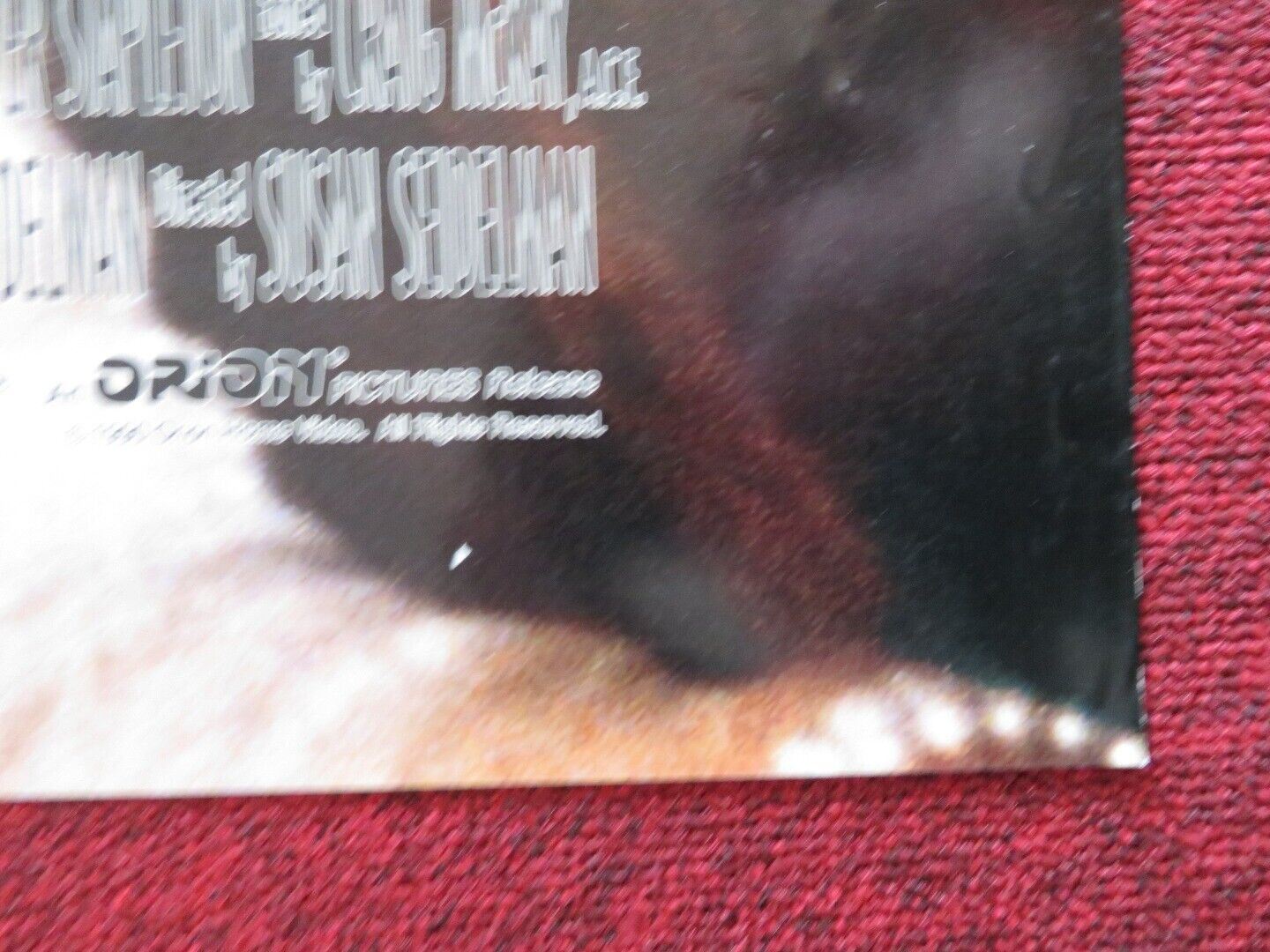 SHE - DEVIL VHS FOLDED US ONE SHEET POSTER (38" X 25") MERYL STREEP 1990 Movie posters