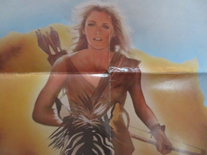 SHEENA US ONE SHEET POSTER TANYA ROBERTS TED WASS 1984 Movie posters