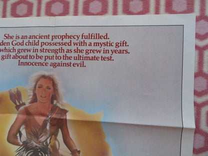 SHEENA US ONE SHEET POSTER TANYA ROBERTS TED WASS 1984 Movie posters