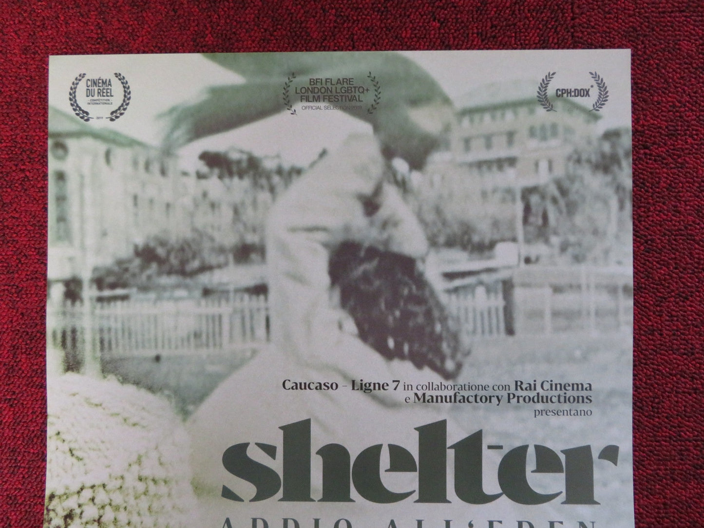 SHELTER FAREWELL TO EDEN ITALIAN LOCANDINA POSTER PEPSI CATHERINE WIHTOL 2019 Rendezvous Cinema Movie posters