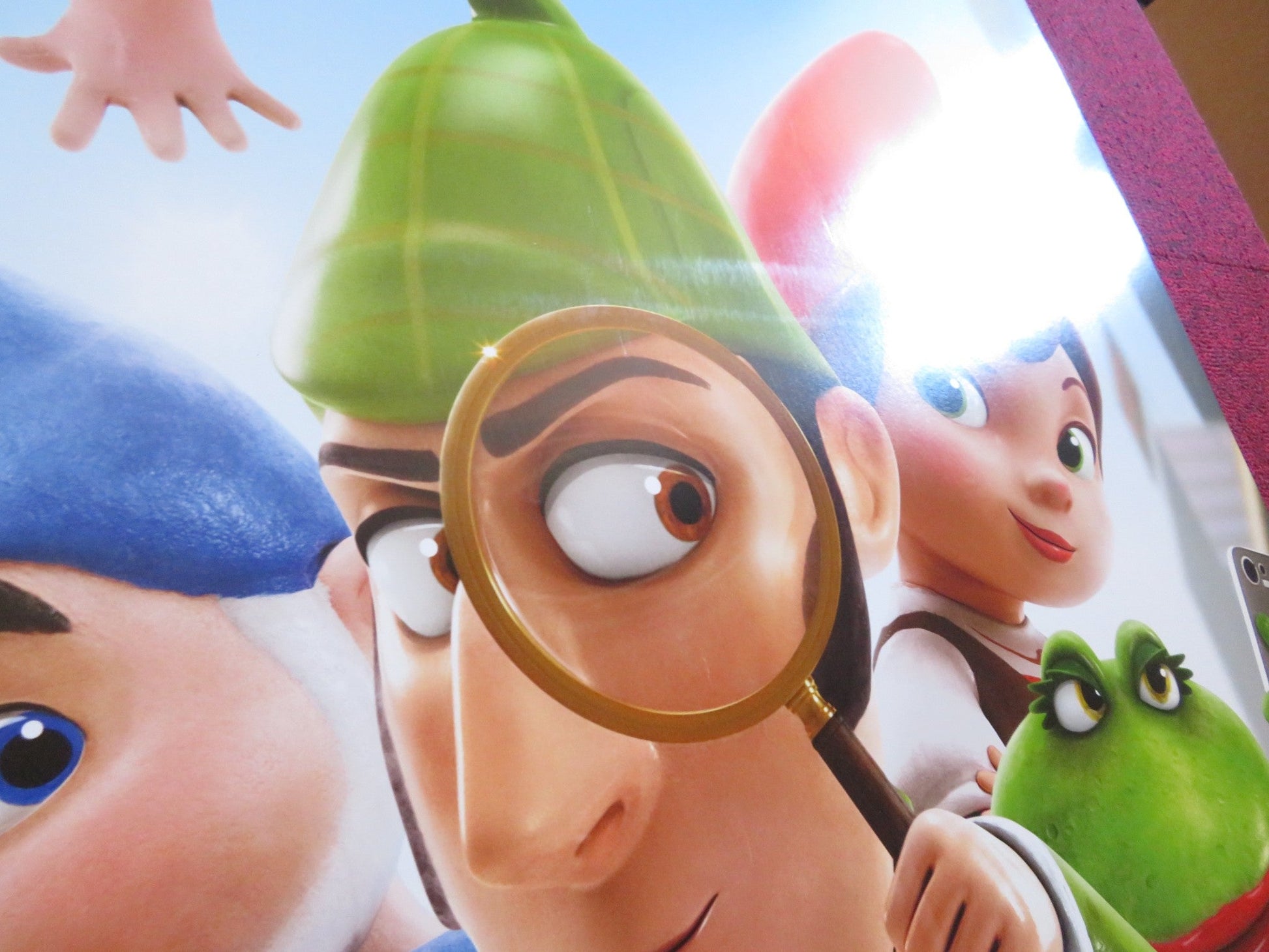 SHERLOCK GNOMES US ONE SHEET ROLLED POSTER EMILY BLUNT JOHNNY DEPP 2018 Rendezvous Cinema Movie posters