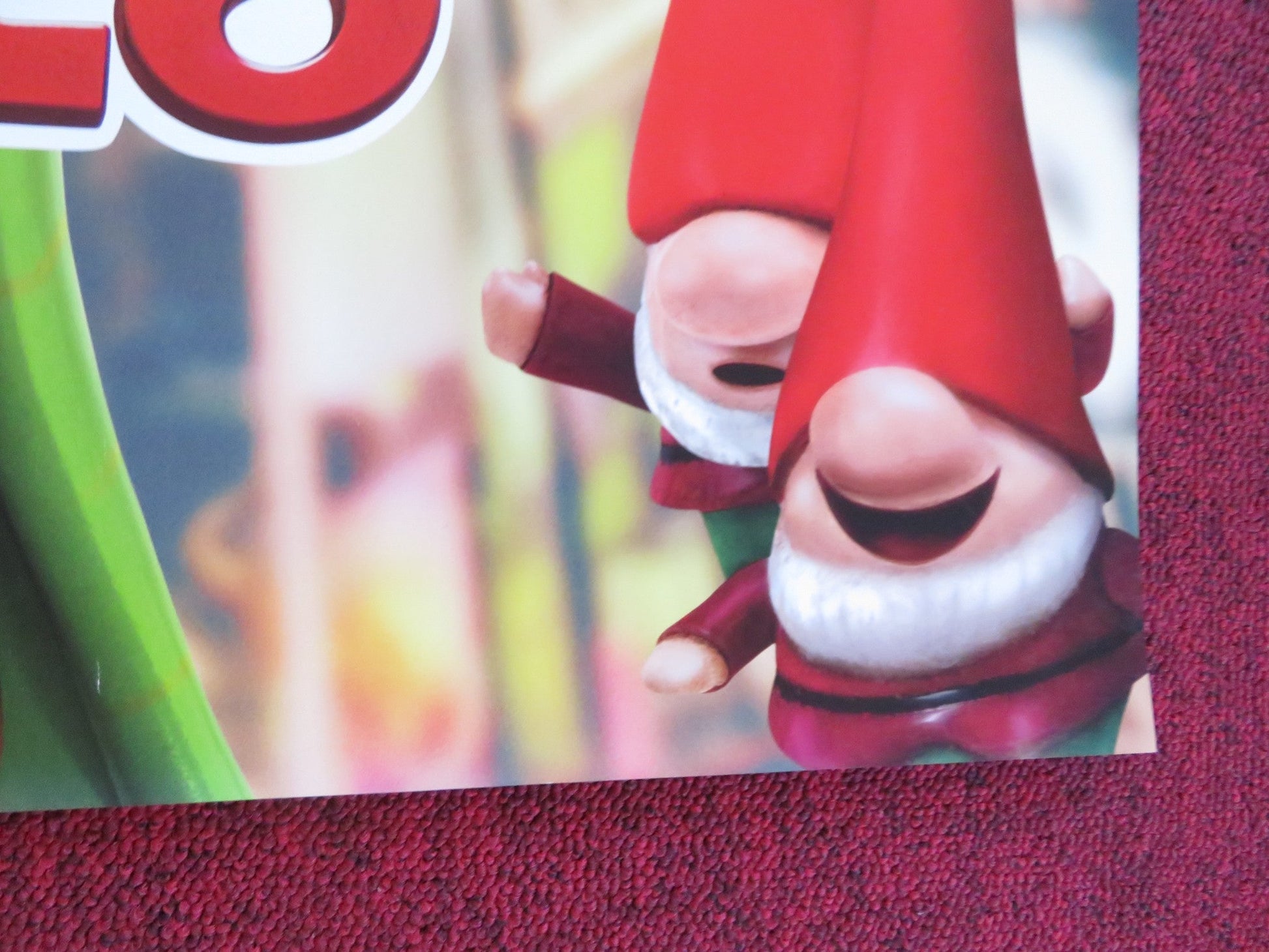 SHERLOCK GNOMES US ONE SHEET ROLLED POSTER EMILY BLUNT JOHNNY DEPP 2018 Rendezvous Cinema Movie posters