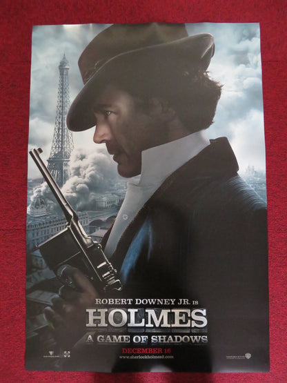SHERLOCK HOLMES: A GAME OF SHADOWS - SHERLOCK US ONE SHEET ROLLED POSTER 2011 Rendezvous Cinema Movie posters