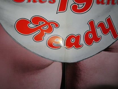 SHE'S 19 AND READY US ONE SHEET POSTER SABINE WOOLIN CLAUS FIELD 1980 Movie posters