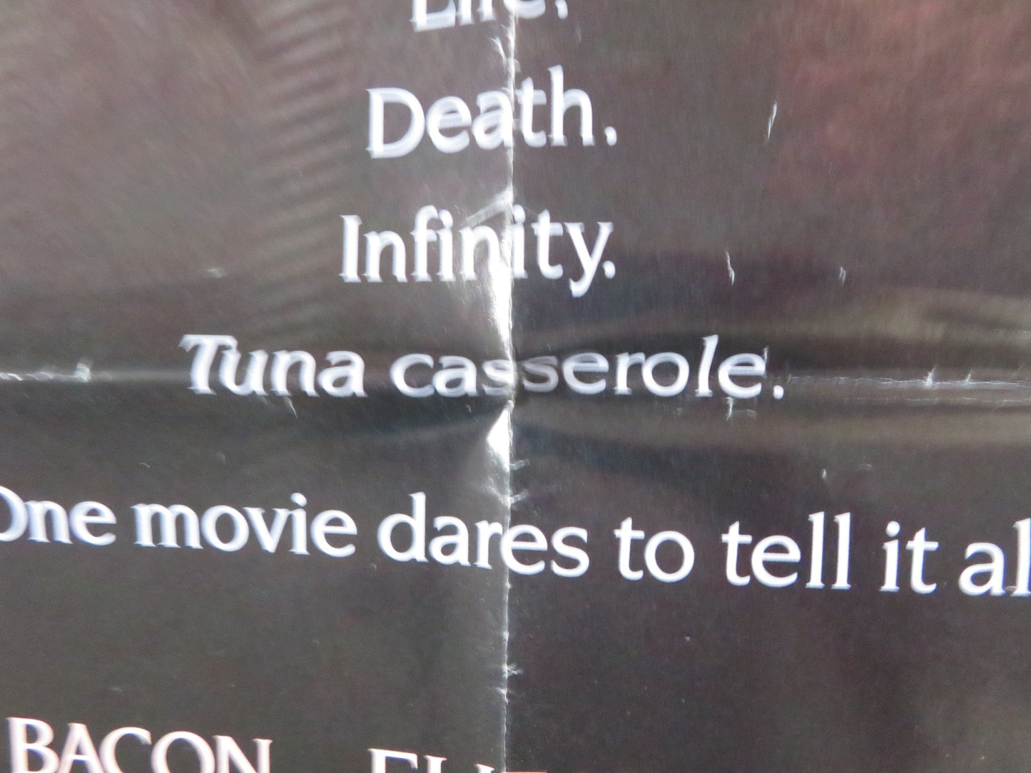 SHE'S HAVING A BABY FOLDED US ONE SHEET POSTER KEVIN BACON E. MCGOVERN 1988 Rendezvous Cinema Movie posters