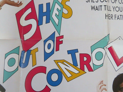 SHE'S OUT OF CONTROL BRITISH QUAD (30" x 40") POSTER TONY DANZA CATHERINE HICKS - Rendezvous Cinema
