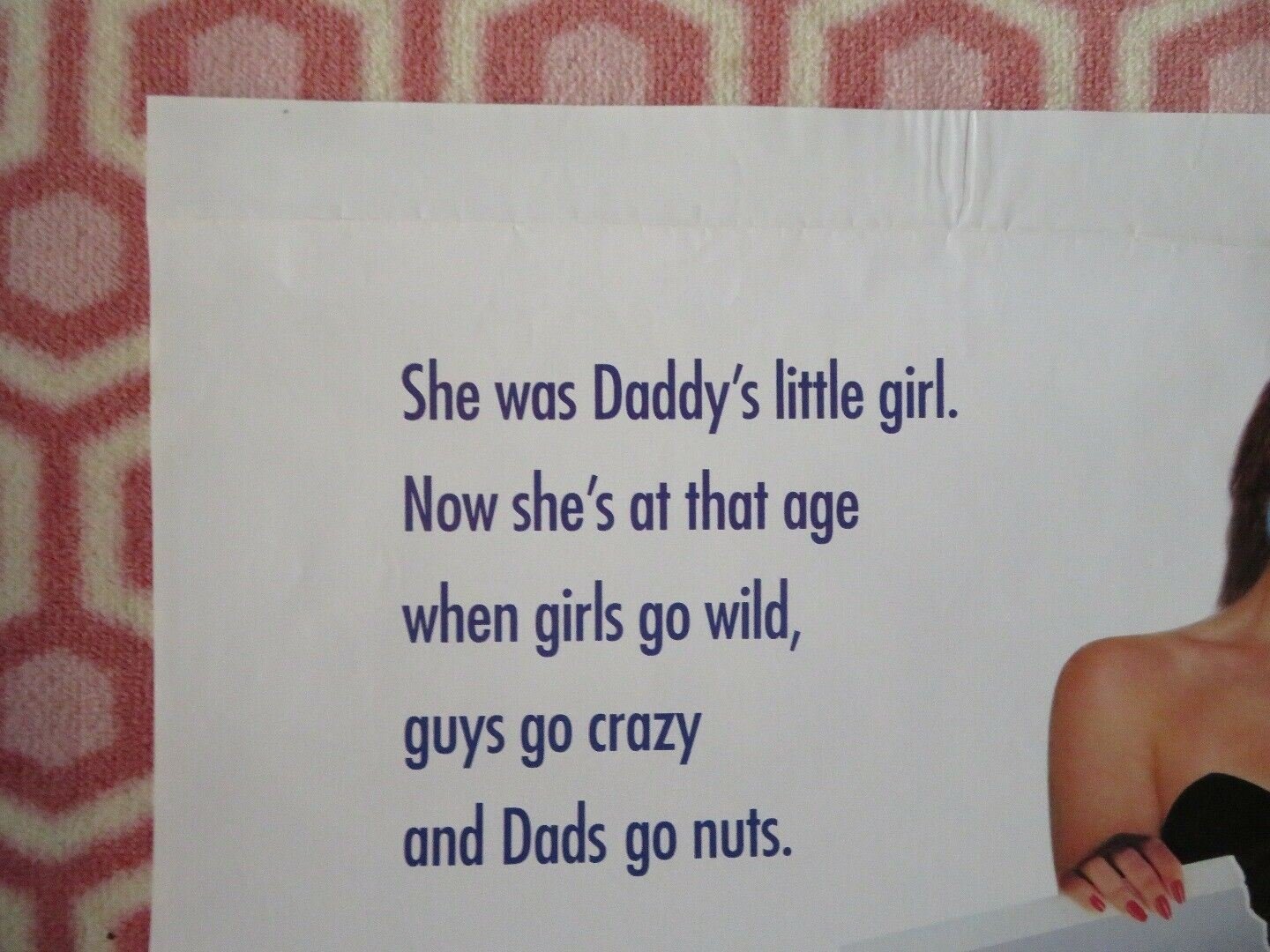 SHE'S OUT OF CONTROL US ONE SHEET POSTER TONY DANZA CATHERINE HICKS Movie posters