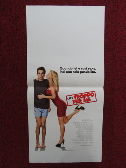 SHE'S OUT OF MY LEAGUE ITALIAN LOCANDINA POSTER JAY BARUCHEL ALICE EVE 2010 Rendezvous Cinema Movie posters