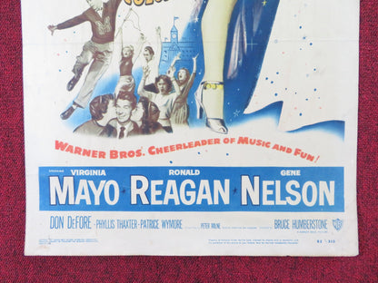 SHE'S WORKING HER WAY THROUGH COLLEGE US INSERT (14"x 36") POSTER MAYO 1952 Rendezvous Cinema Movie posters